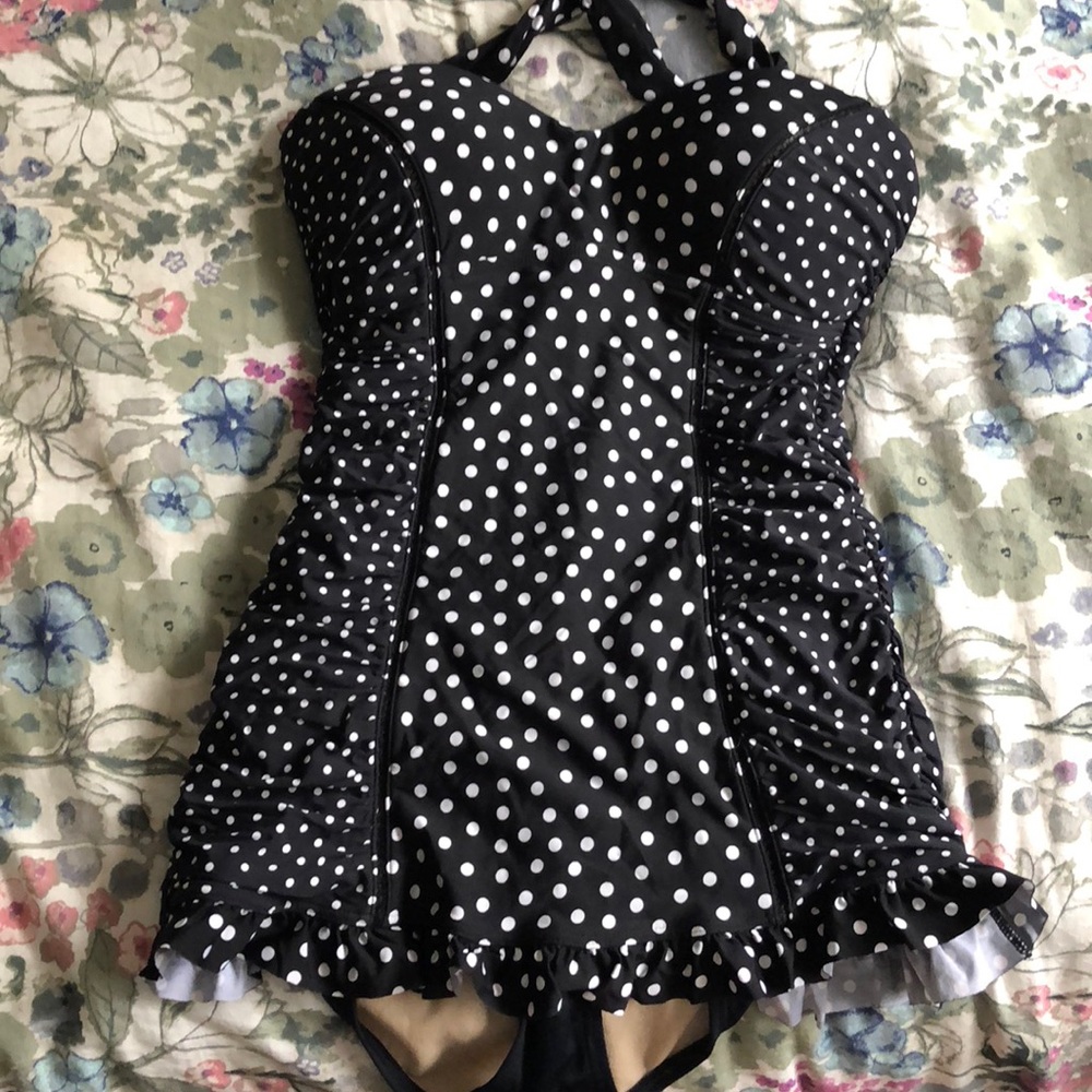 Pokadot one-piece